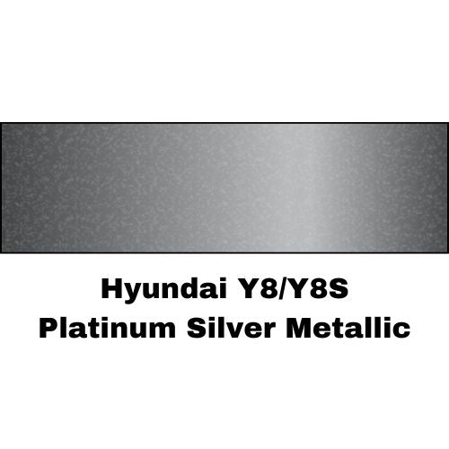 Hyundai Y8/Y8S Platinum Silver Metallic Low VOC Basecoat Paint
