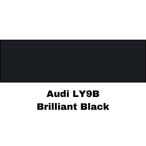 Audi LY9B/A2 Brilliant Black Low VOC Basecoat Paint - AU-LY9B-P-Pint--Eagle Eye Paint Supply