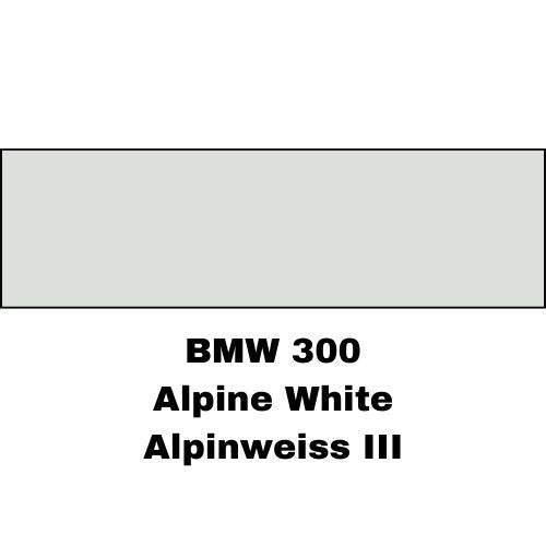 BMW 300 Alpine White Low VOC Basecoat Paint - BMW-300-P-Pint--Eagle Eye Paint Supply