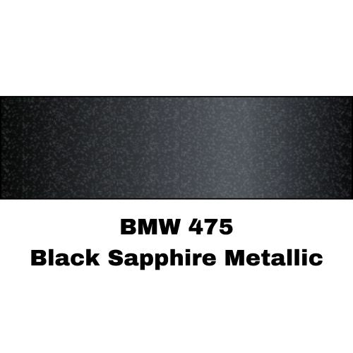 BMW 475 Black Sapphire Metallic Low VOC Basecoat Paint - BMW-475-P-Pint--Eagle Eye Paint Supply