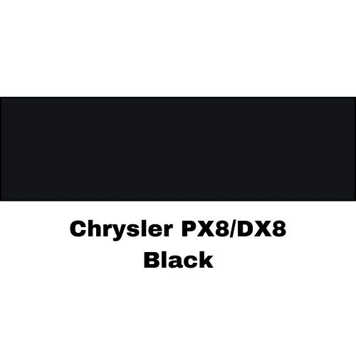 Chrysler PX8/DX8 Black Low VOC Basecoat Paint