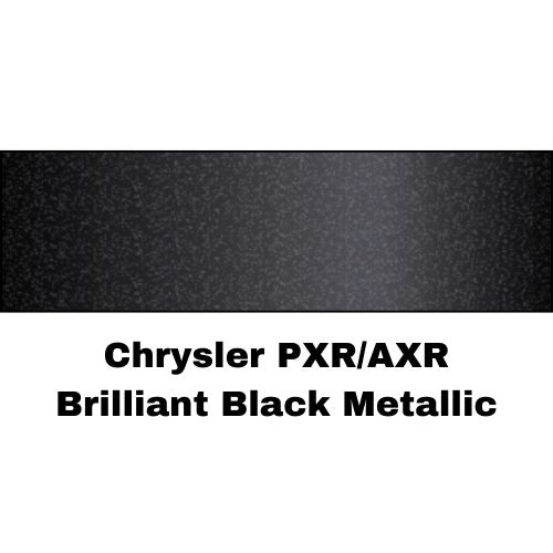 Chrysler PXR AXR Brilliant Black Metallic Low VOC Basecoat Paint