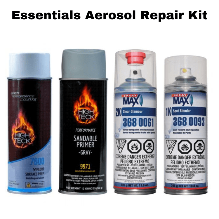 Essentials Aerosol Repair Kit - ---Eagle Eye Paint Supply