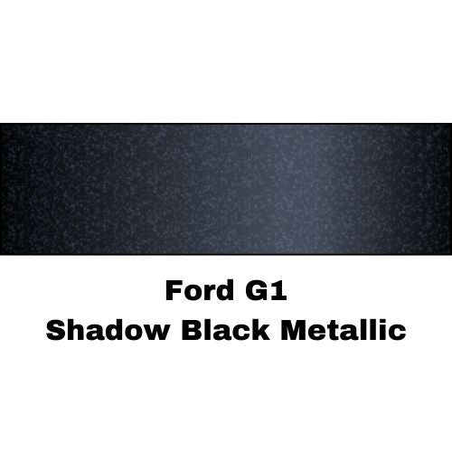 Ford G1 Shadow Black Metallic Low VOC Basecoat Paint