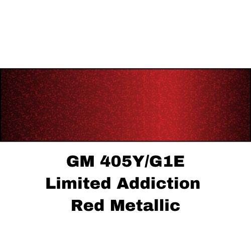 GM 405Y/G1E Limited Addiction Red Metallic Low VOC Basecoat Paint