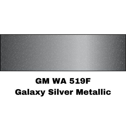 GM WA 519F Galaxy Silver Metallic Low VOC Basecoat Paint - GM-519F-P-Pint--Eagle Eye Paint Supply
