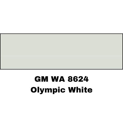 GM WA 8624 Olympic White Low VOC Basecoat Paint