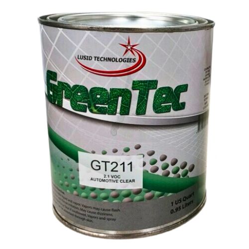 GreenTec GT211 Premium 2.1 VOC Automotive Clearcoat, 1 qt - GT211Q---Eagle Eye Paint Supply