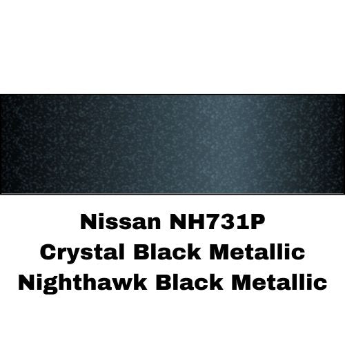 Honda NH731P Crystal Black Metallic Low VOC Basecoat Paint