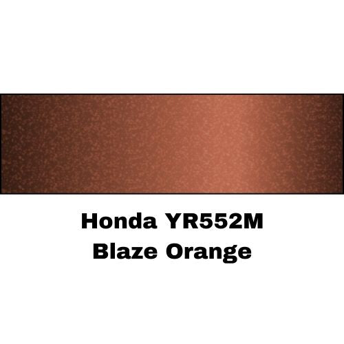 Honda YR552M Blaze Orange Low VOC Basecoat Paint