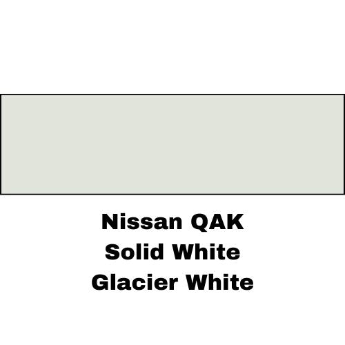 Nissan QAK Solid White Low VOC Basecoat Paint