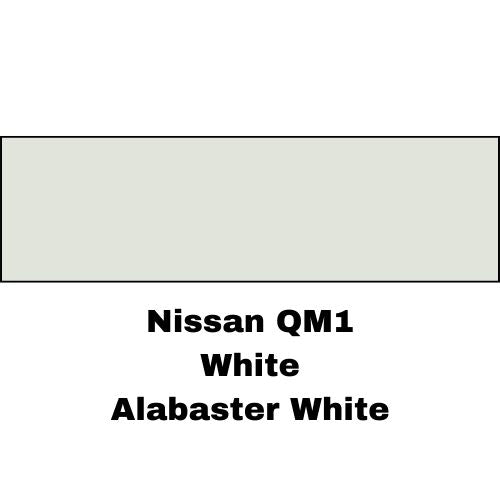 Nissan QM1 White Low VOC Basecoat Paint