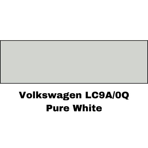 Volkswagen LC9A/0Q Pure White Low VOC Basecoat Paint