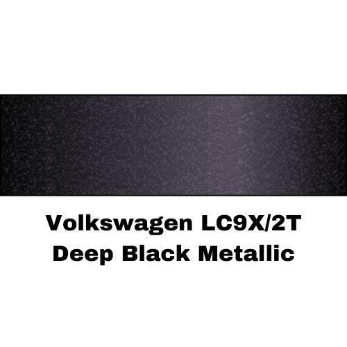 Volkswagen LC9X/2T Deep Black Metallic Low VOC Basecoat Paint