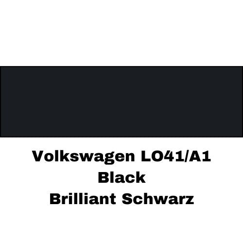 Volkswagen LO41/A1 Black Low VOC Basecoat Paint